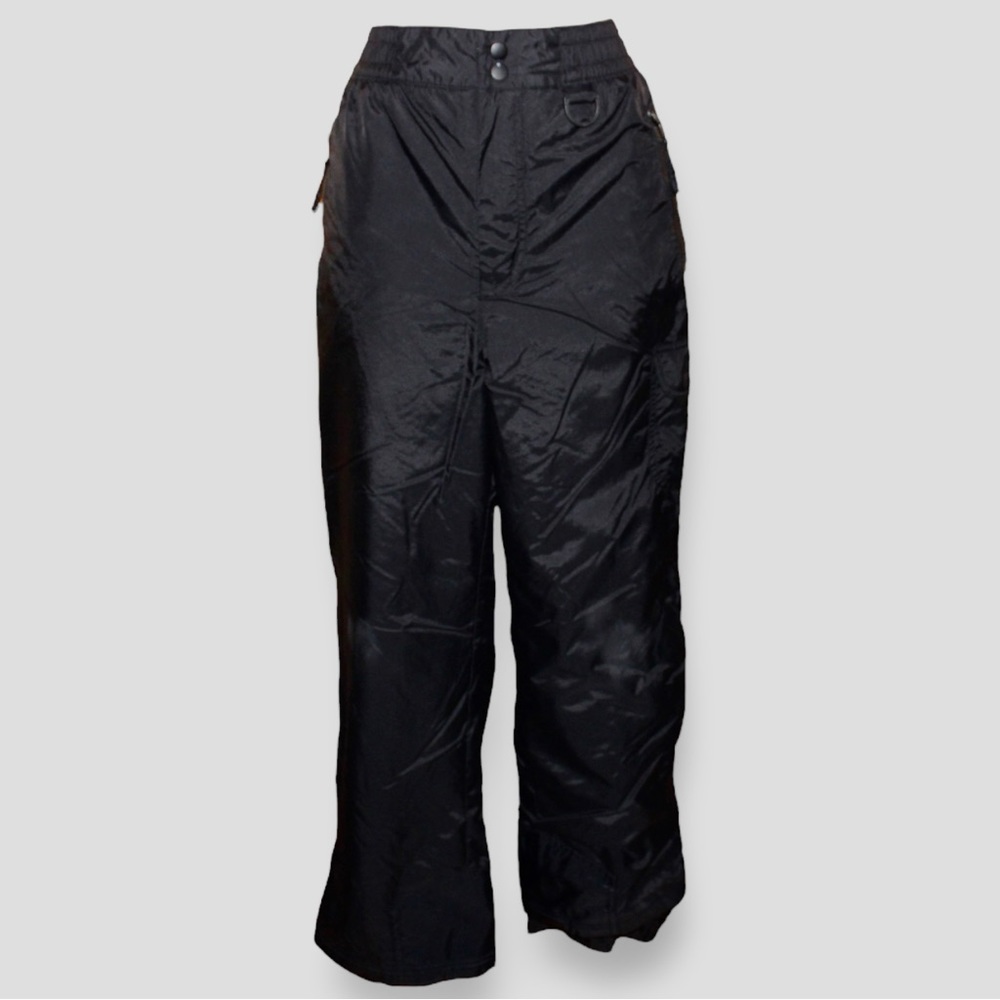 Black snow pants
